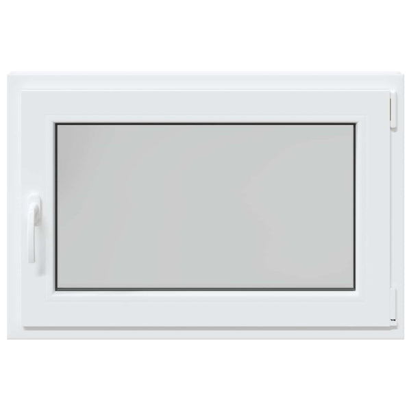 Kellerfenster PVC 90x70 cm Weiß