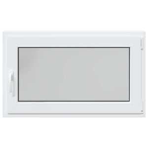 Kellerfenster PVC Weiß 100x70 cm