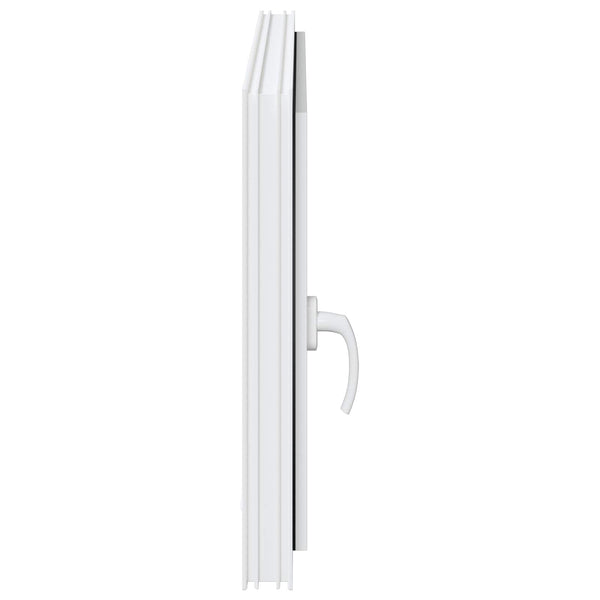 Kellerfenster PVC Weiß 100x70 cm