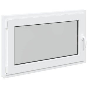 Kellerfenster PVC Weiß 100x70 cm