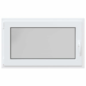 Kellerfenster PVC Weiß 100x70 cm