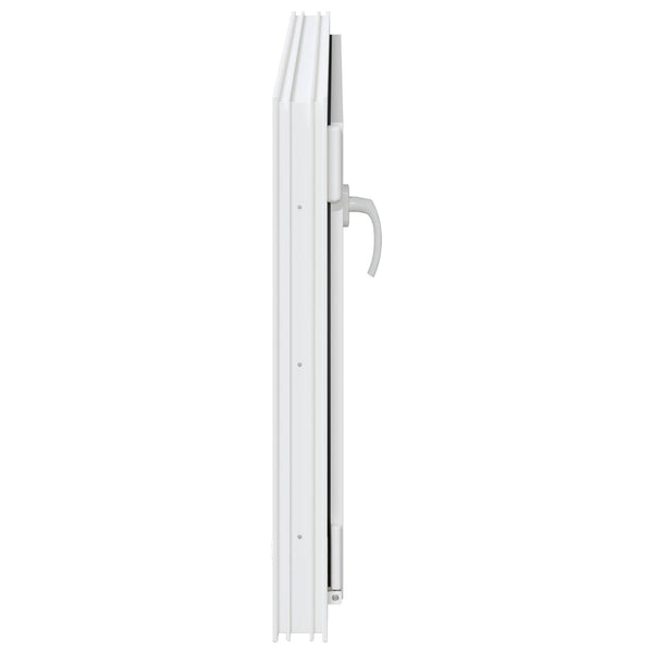 Kellerfenster PVC Weiß 100x70 cm