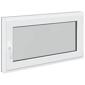 vidaXL Fenêtre de sous-sol RISOR 110 x 70 cm PVC et verre anthracite