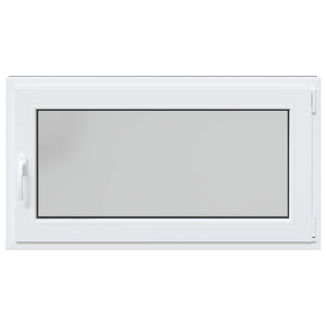 vidaXL Fenêtre de sous-sol RISOR 110 x 70 cm PVC et verre anthracite