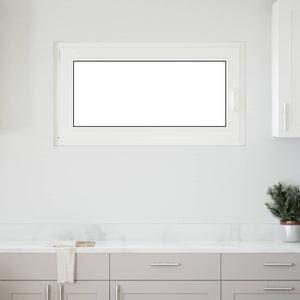 vidaXL Fenêtre de sous-sol RISOR 110 x 70 cm PVC et verre anthracite