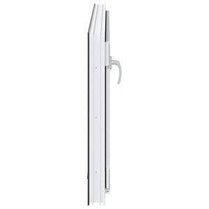 vidaXL Fenêtre de sous-sol RISOR 110 x 70 cm PVC et verre anthracite