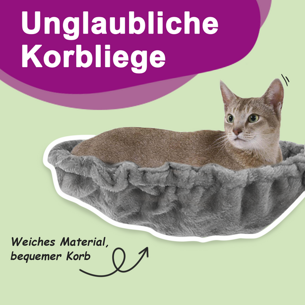 Kratzbaum mit Sisal-Kratzsäulen Hellgrau 104 cm