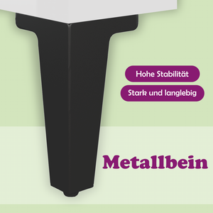 Nachttisch Hochglanz Weiß