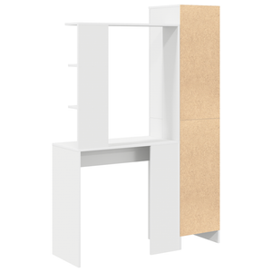Schreibtisch, 2er-Set, Weiß