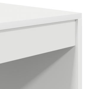 Schreibtisch mit Schubladen, 2er Set, Weiß