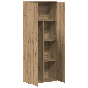 vidaXL Highboard Chêne artisan 70 x 33,5 x 180 cm Bois d'ingénierie