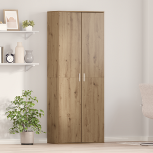 vidaXL Highboard Chêne artisan 70 x 33,5 x 180 cm Bois d'ingénierie