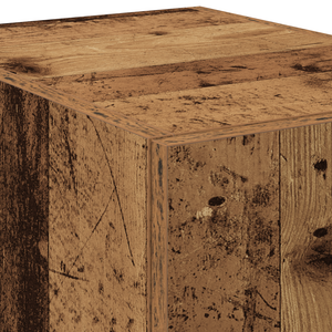 Highboard Altholz 30x42,5x185cm, 2er-Set