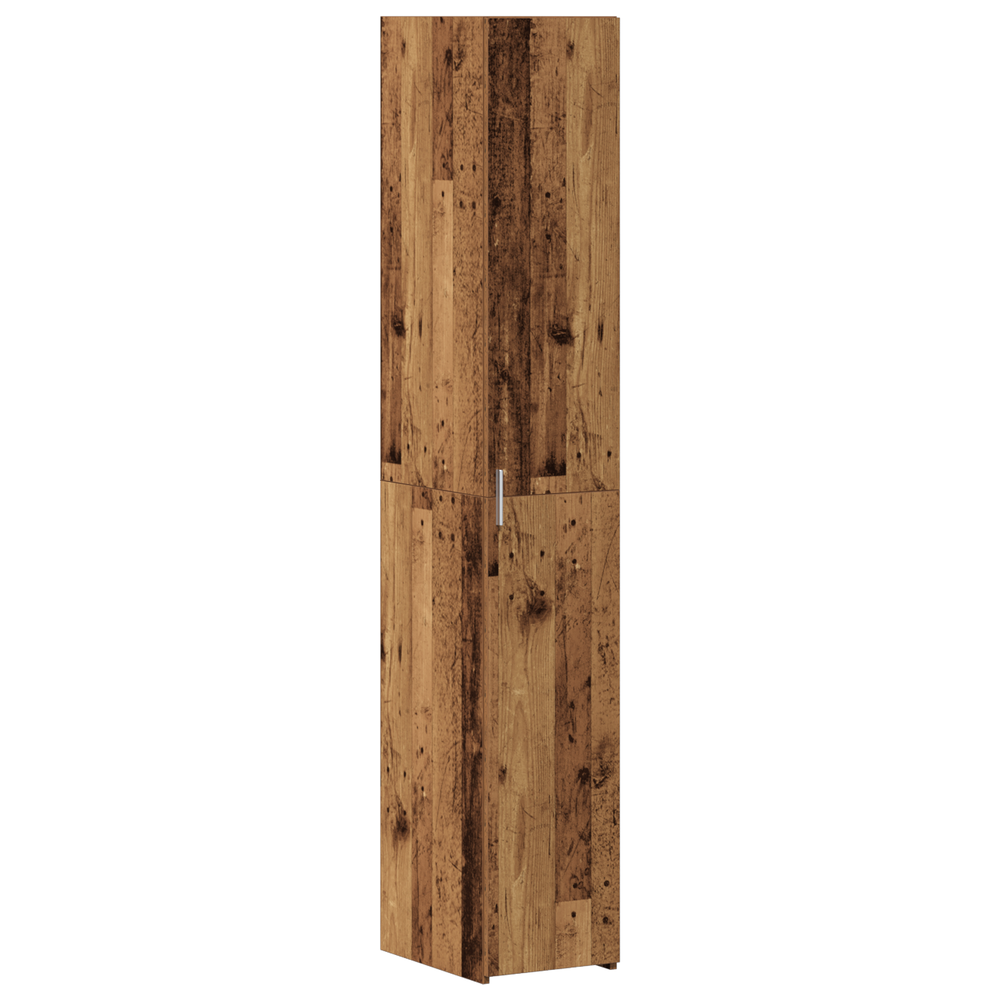 Highboard Altholz 30x42,5x185cm, 2er-Set
