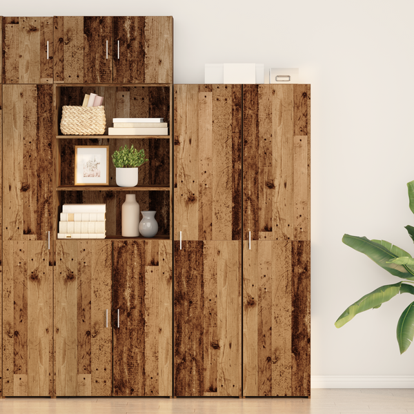 Highboard Altholz 40x42,5x185 cm
