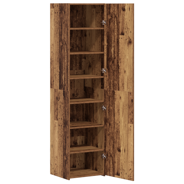 Highboard Altholz 45x42,5x185 cm