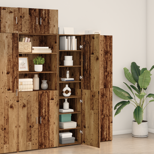 Highboard Altholz 45x42,5x185 cm