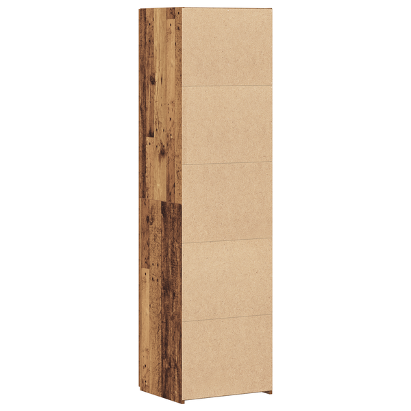 Highboard 2er Set Altholz 50x42,5x185cm