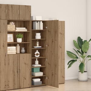 Highboard 2er-Set Artisan Eiche