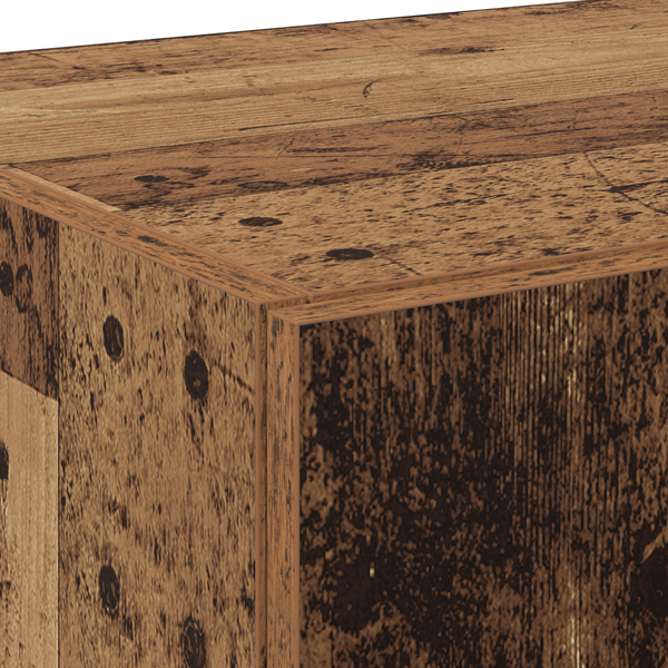 Highboard 2er Set Altholz 185 cm