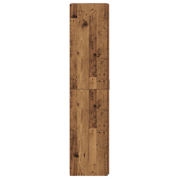 Highboard 2er Set Altholz 80x42x185cm