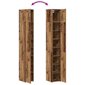 Altholz Aufbewahrungsschrank 3er Set