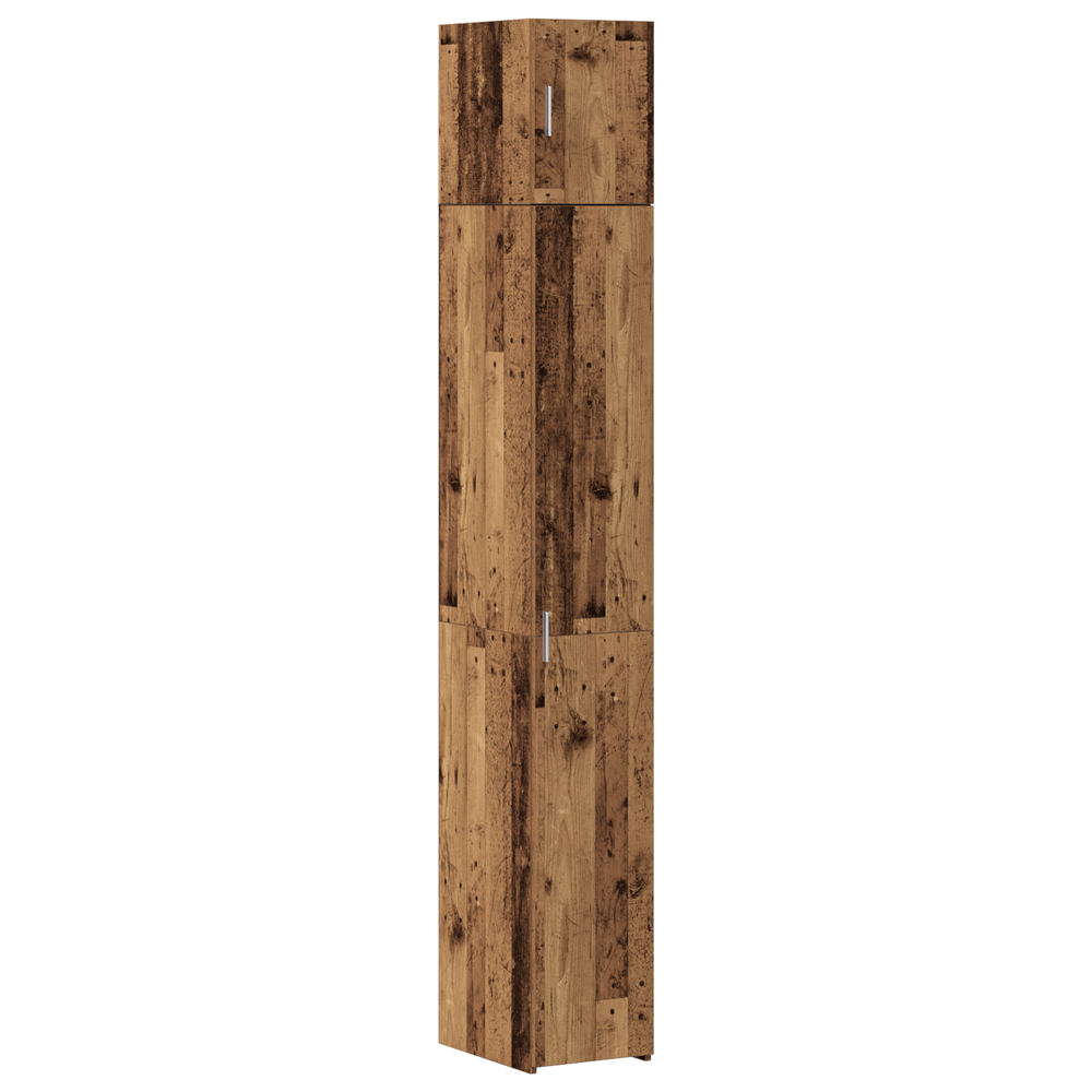 vidaXL Storage Cabinet 3 pcs Reclaimed Wood 30 x 42.5 x 225 cm