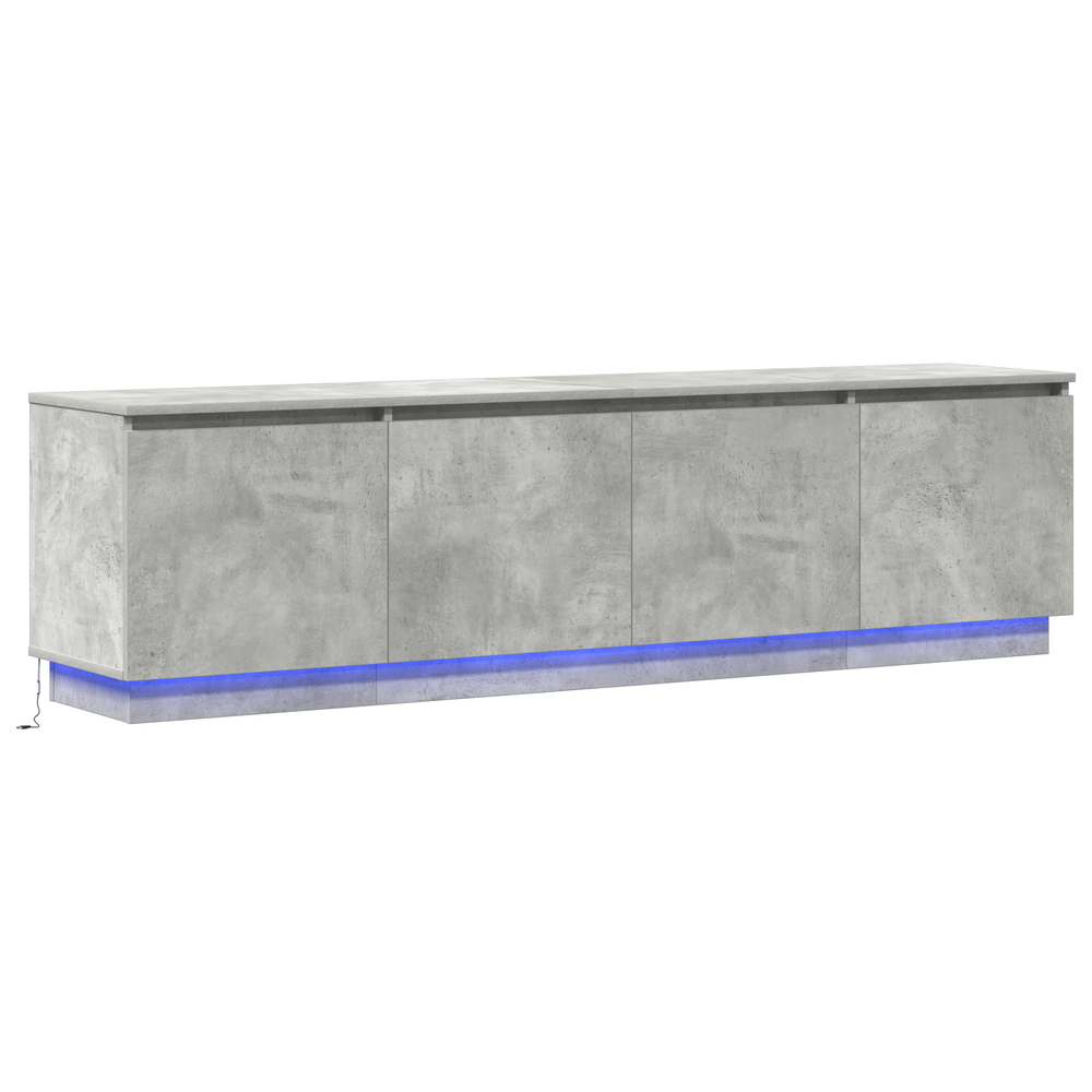 TV-Schrank Beton Grau 180 cm