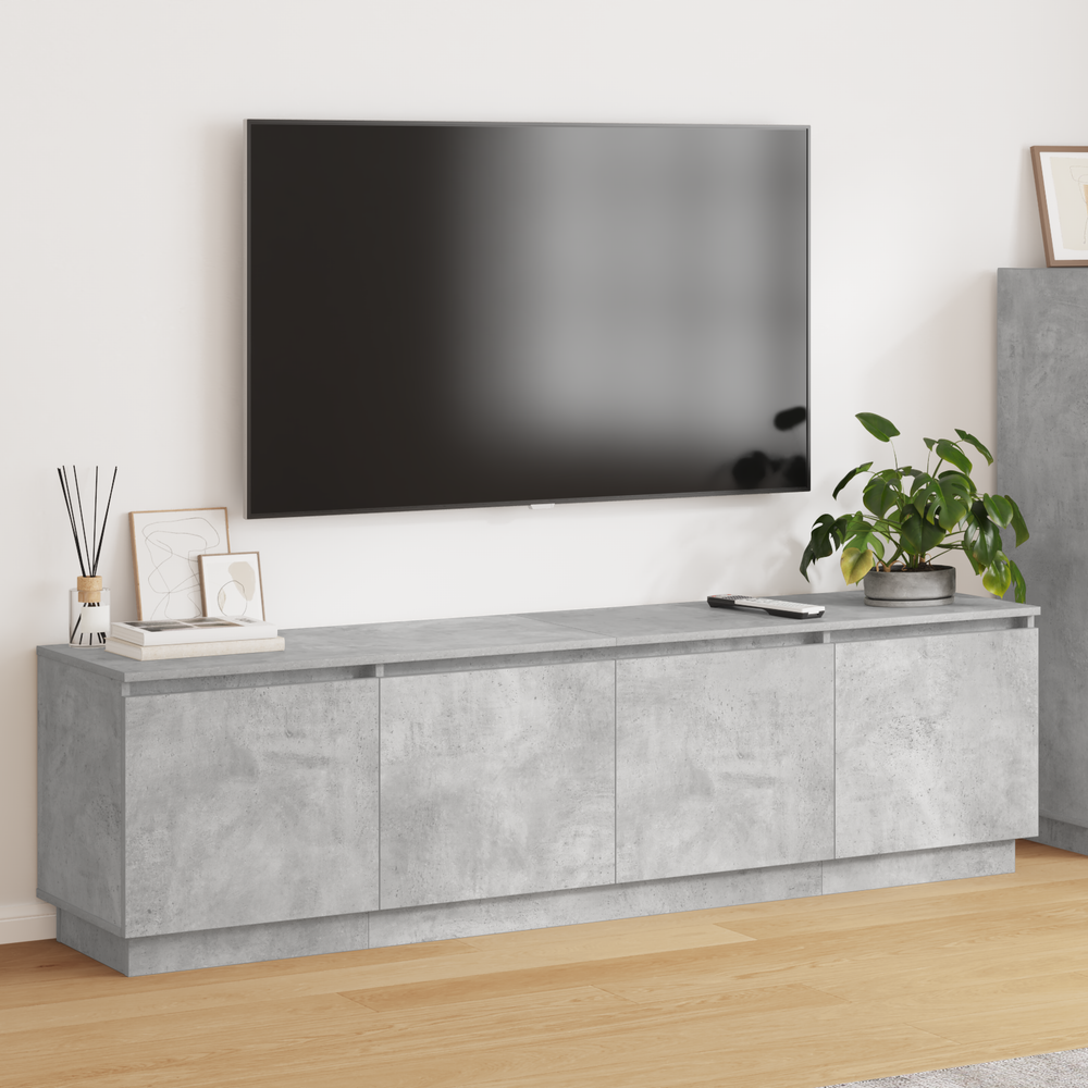 TV-Schrank Beton Grau 180 cm