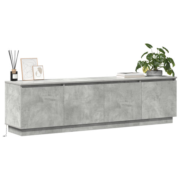TV-Schrank Beton Grau 180 cm