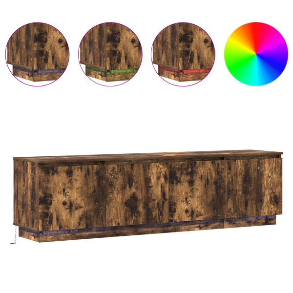 TV-Schrank Geräucherte Eiche 180 cm