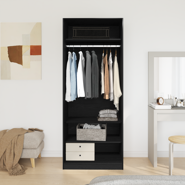 Kleiderschrank Artisan Eiche 80x50x200cm