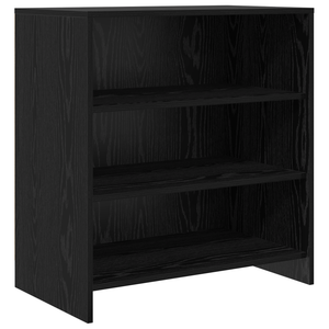 Sideboard 2er Set Schwarz Eiche Optik