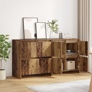 Sideboards 2er Set Altholz 70 cm