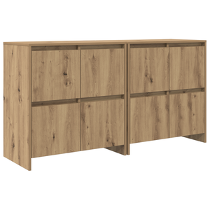 Sideboards 2er Set Artisan Eiche 70x41x75 cm