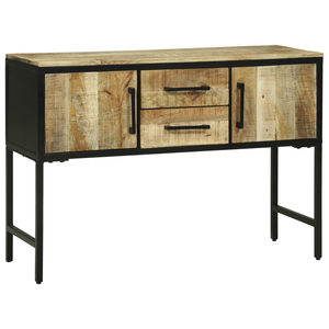 Konsolentisch Braun Mango Massivholz 100cm