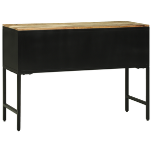 Konsolentisch Braun Mango Massivholz 100cm