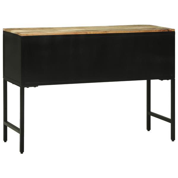 Konsolentisch Braun Mango Massivholz 100cm
