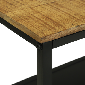 Massivholz Bücherregal Mango 70x35x110cm