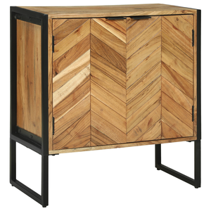 Akazie Massivholz Sideboard 70 cm