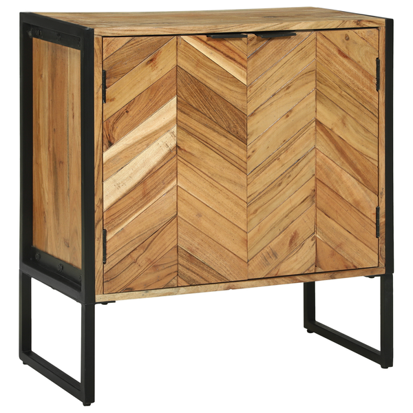 Akazie Massivholz Sideboard 70 cm