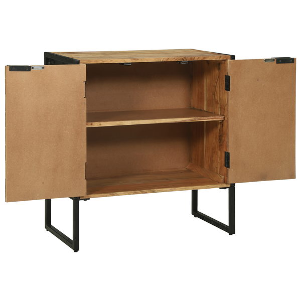 Akazie Massivholz Sideboard 70 cm