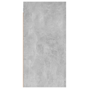 Wand TV Schrank Betongrau, 2er Set