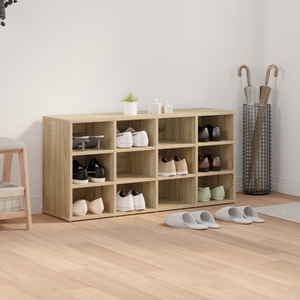 Schuhschrank Sonoma Eiche, 103 cm