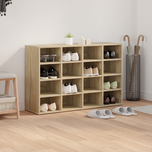 Schuhschrank Sonoma Eiche, 103 cm
