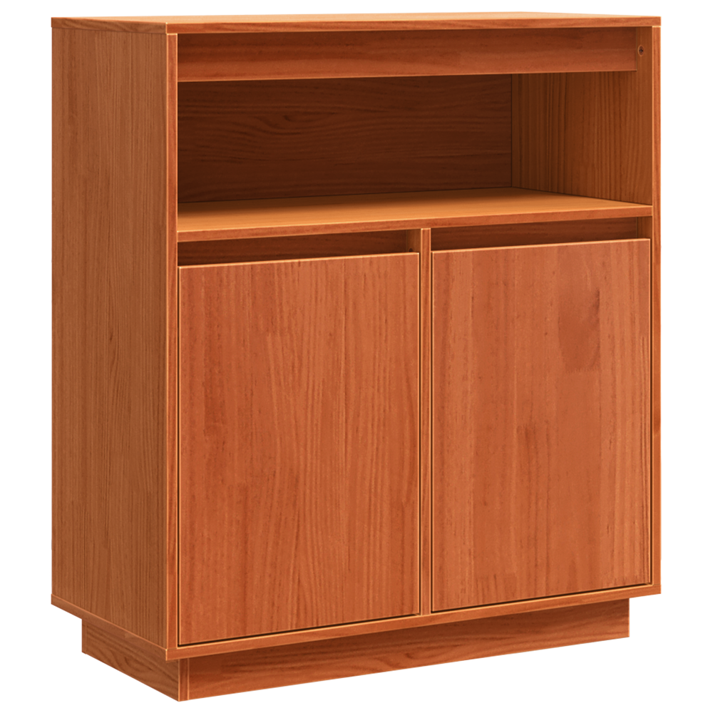 Sideboard Wachsbraun Kiefer Massivholz 70 cm