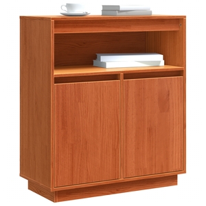 Sideboard Wachsbraun Kiefer Massivholz 70 cm
