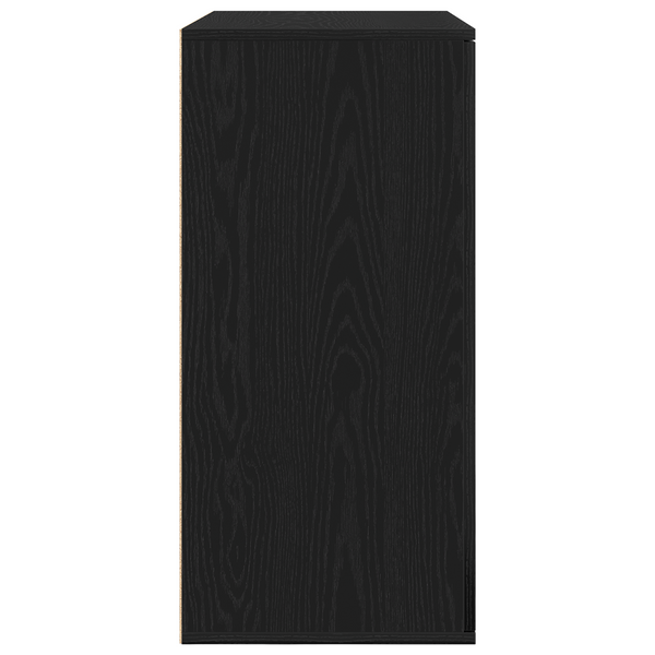 Schwarzes Sideboard Eichenoptik 79x38x80cm