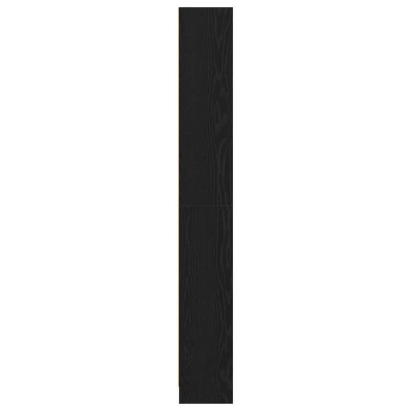 Bücherregal Schwarz Eichen-Optik 176cm
