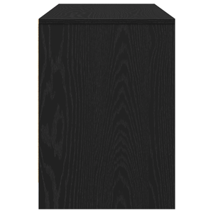 TV-Schrank Schwarz Eichen-Optik 102 cm